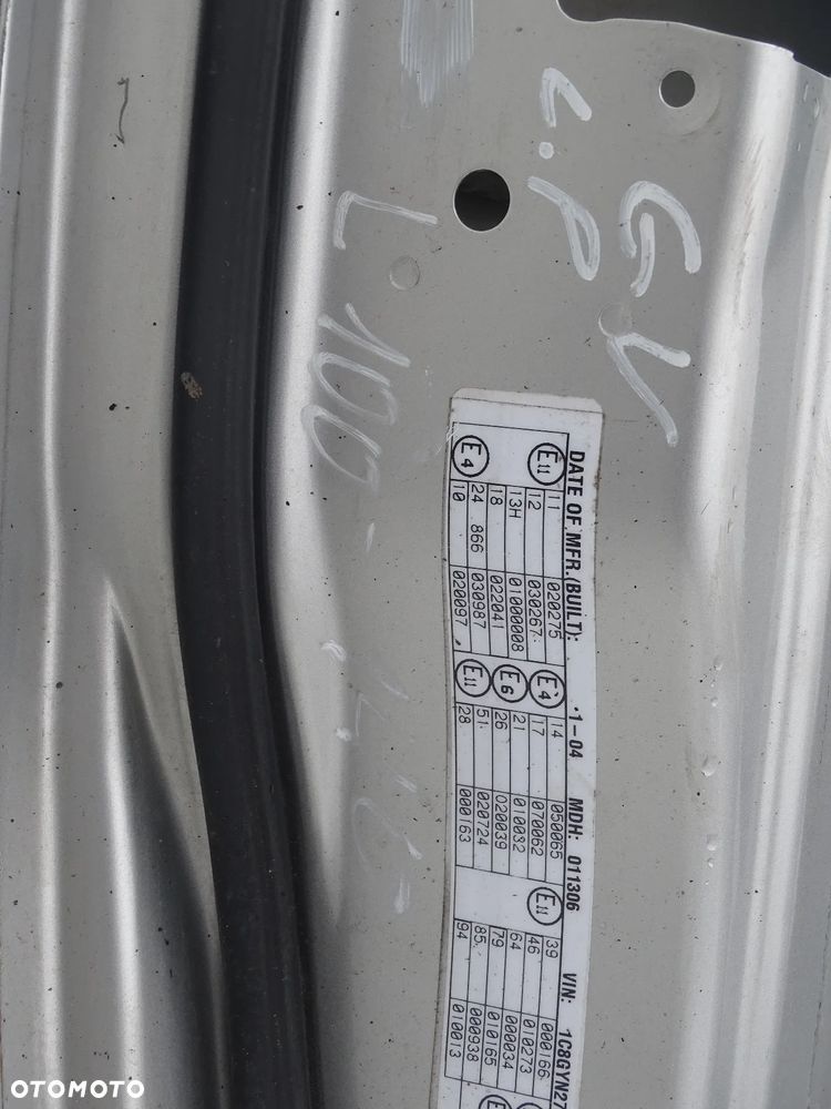 DRZWI PRZÓD PRZEDNIE LEWE CHRYSLER VOYAGER IV F-VAT - 12