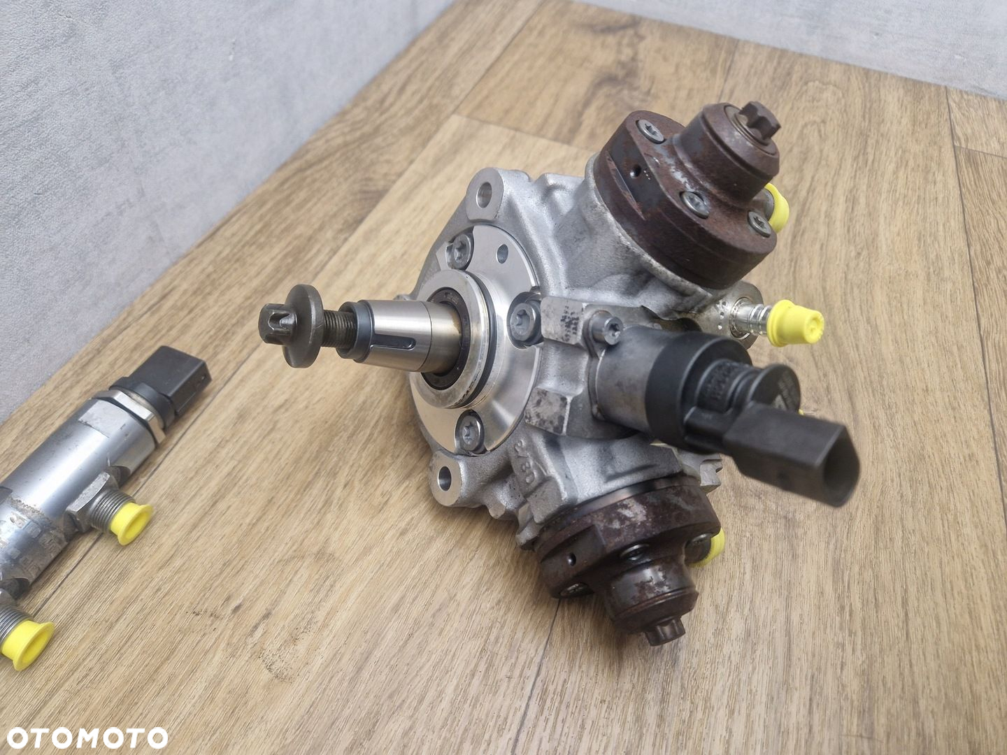 BMW F07 F10 F11 F01 UKŁAD PALIWOWY WTRYSKOWY KOMPLET N57 245KM 3.0D DIESEL - 3