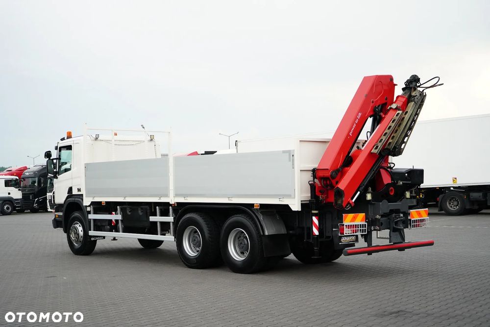 Scania / P 360 / 6 X 4 / SKRZYNIOWY + HDS / HMF 1730 K3 / RETARDER / ROTATOR / PILOT - 6