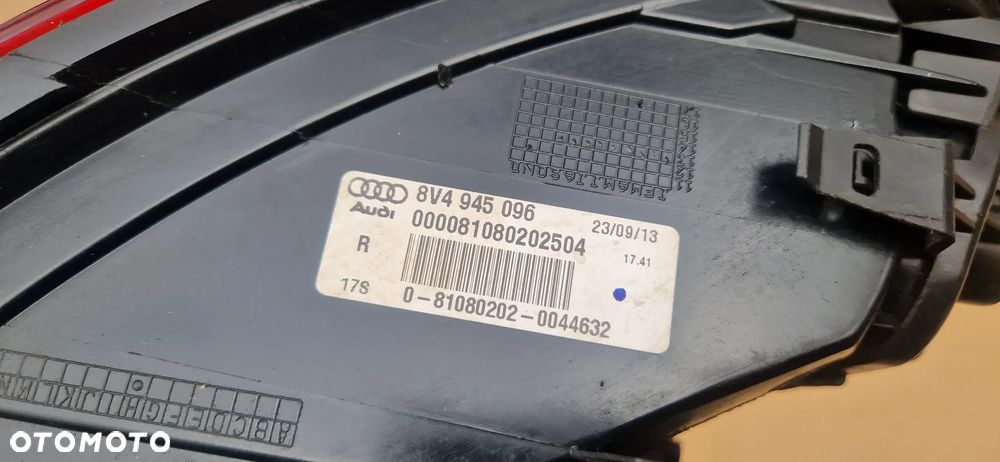 AUDI A3 8V 8V4 SPORTBACK LAMPA PRAWA TYL TYLNA - 5