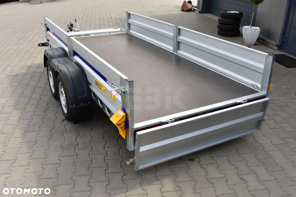 Wiola Mocna przyczepa lekka SILEZIA KOMFORT PLUS MAX 302 x 152 cm. DMC. 750 kg. DOSTAWA!! - 6