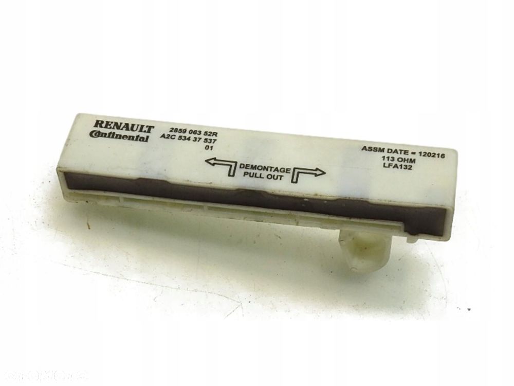 CZUJNIK HANDS FREE RENAULT MEGANE IV 285906352R A2C53437537 - 1