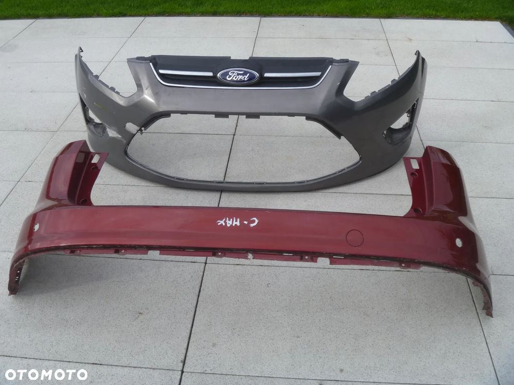 FORD C MAX MK2 ZDERZAK TYLNY ŁADNY ORYGINAŁ PDC - 1