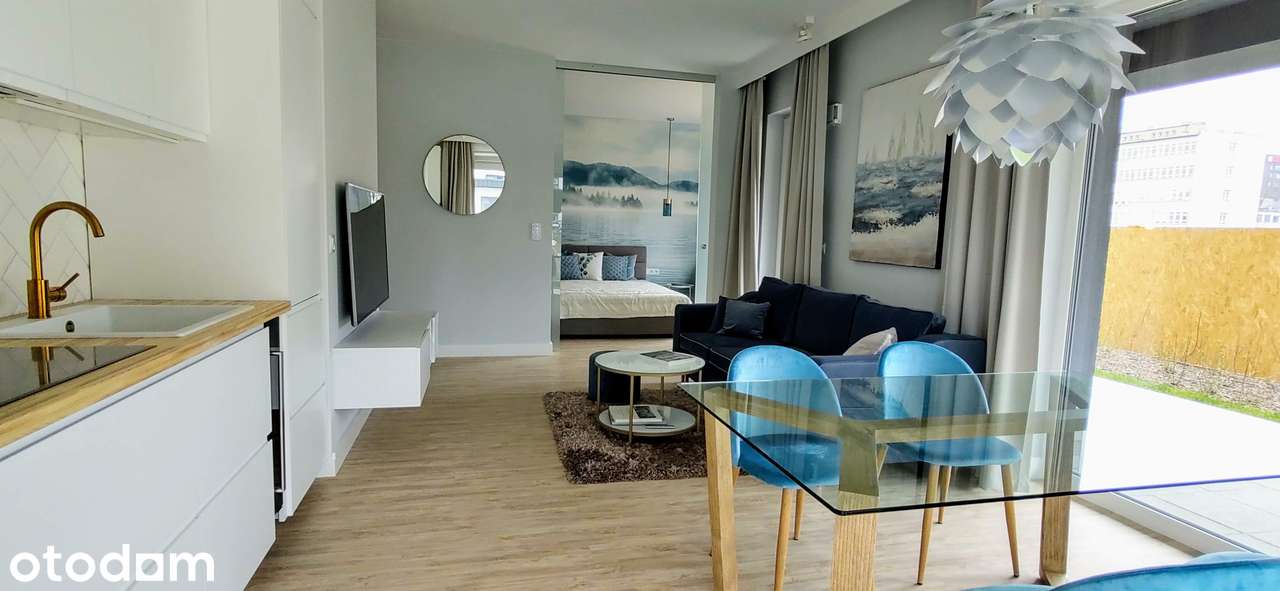 Bezpośrednio | Mokotów RESET | 2 pokoje | Klima | Ogród 60m²