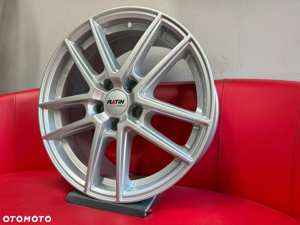 Felgi aluminiowe PLATIN P73 5x112r17 et35 SREBRNE AUDI VW SKODA BMW MERCEDES nowe!!!! - 2