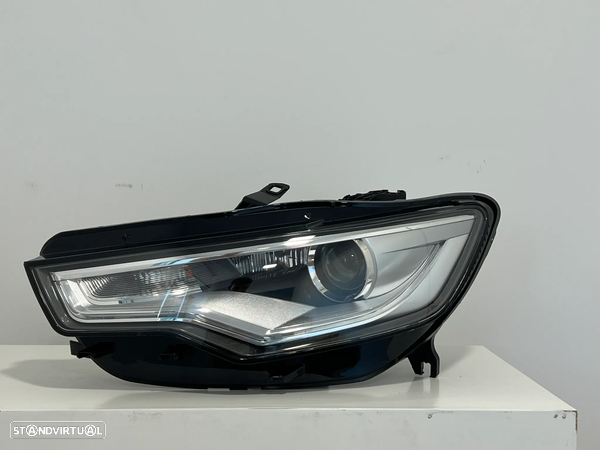 Farol Otica Original Audi A6 C7 Bi-Xenon lado Esquerdo