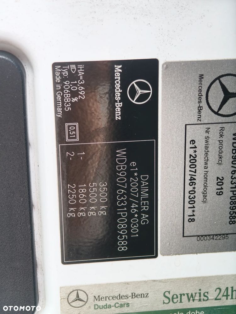 Mercedes-Benz Sprinter 316 - 19