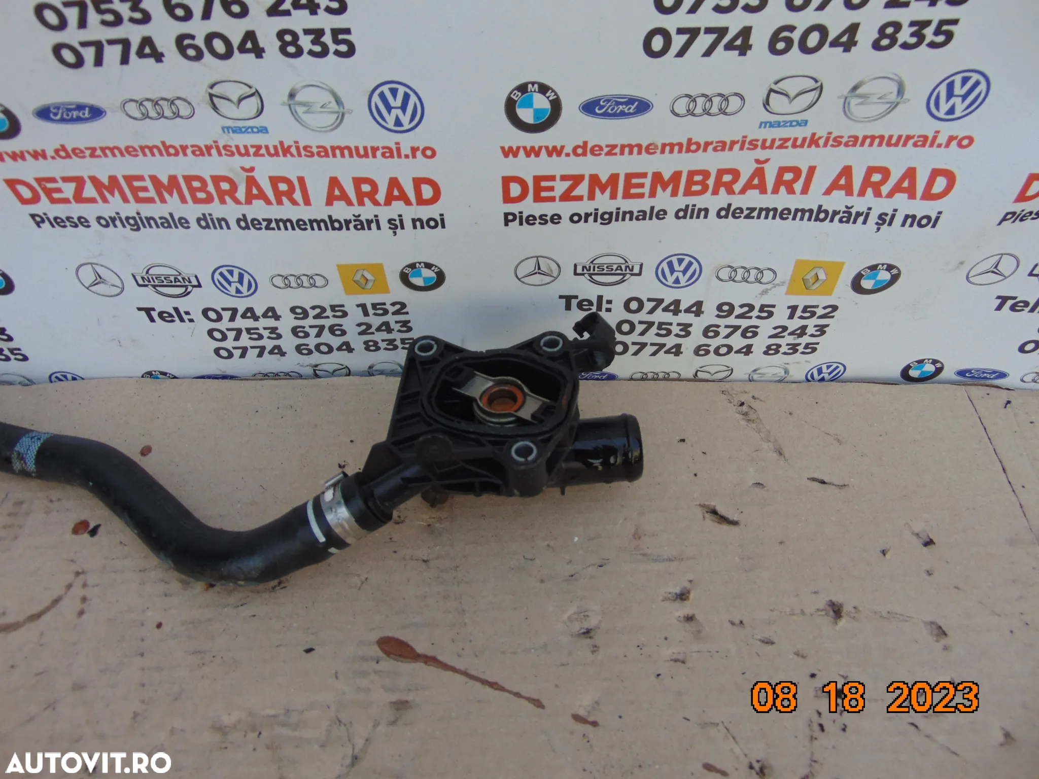 Carcasa termostat Fiat 1.0 panda 500 500c alfa romeo lancia ypsilon 1.0 hibrid hybrid - 2
