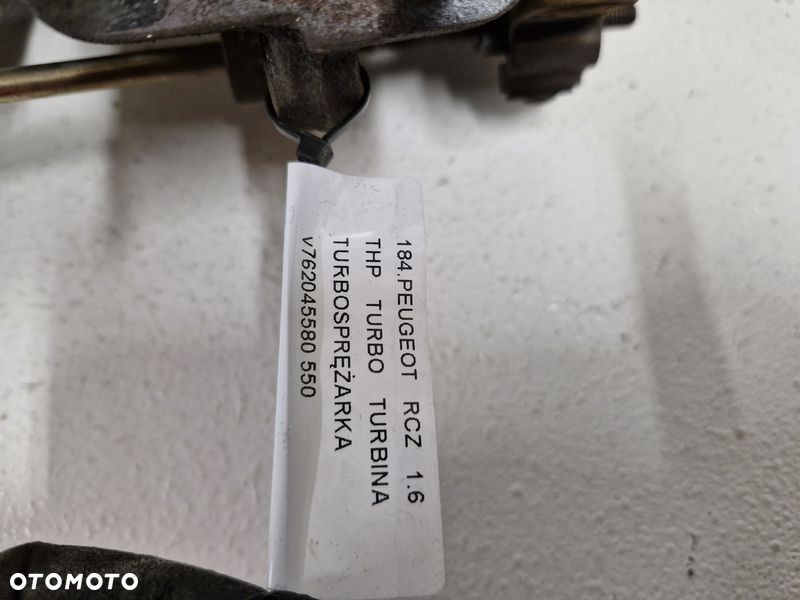 PEUGEOT RCZ 1.6 THP TURBO TURBINA TURBOSPRĘŻARKA V762045580 - 4