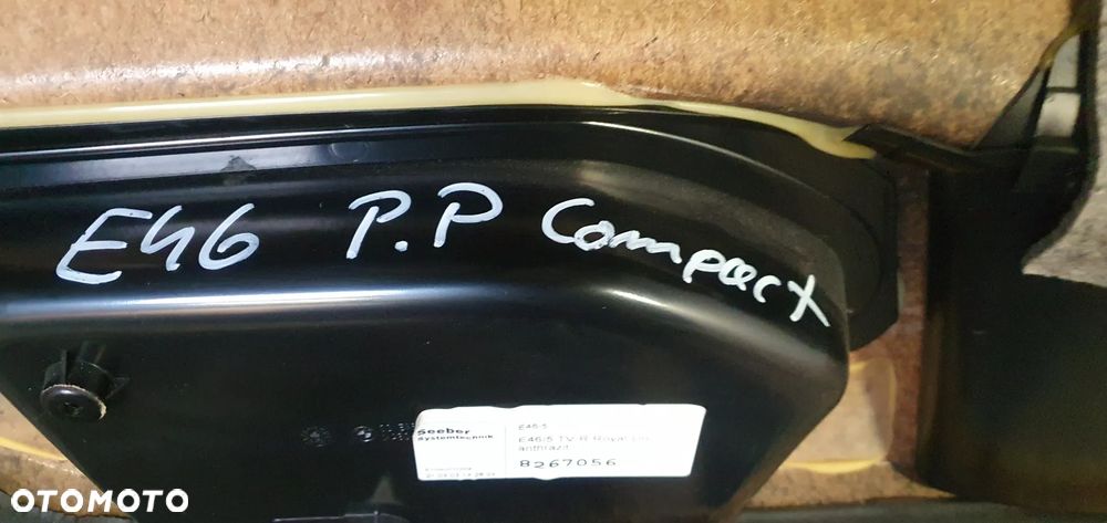 Boczek tapicerka prawy przód przednia prawa BMW 3 E46 Compact - 6