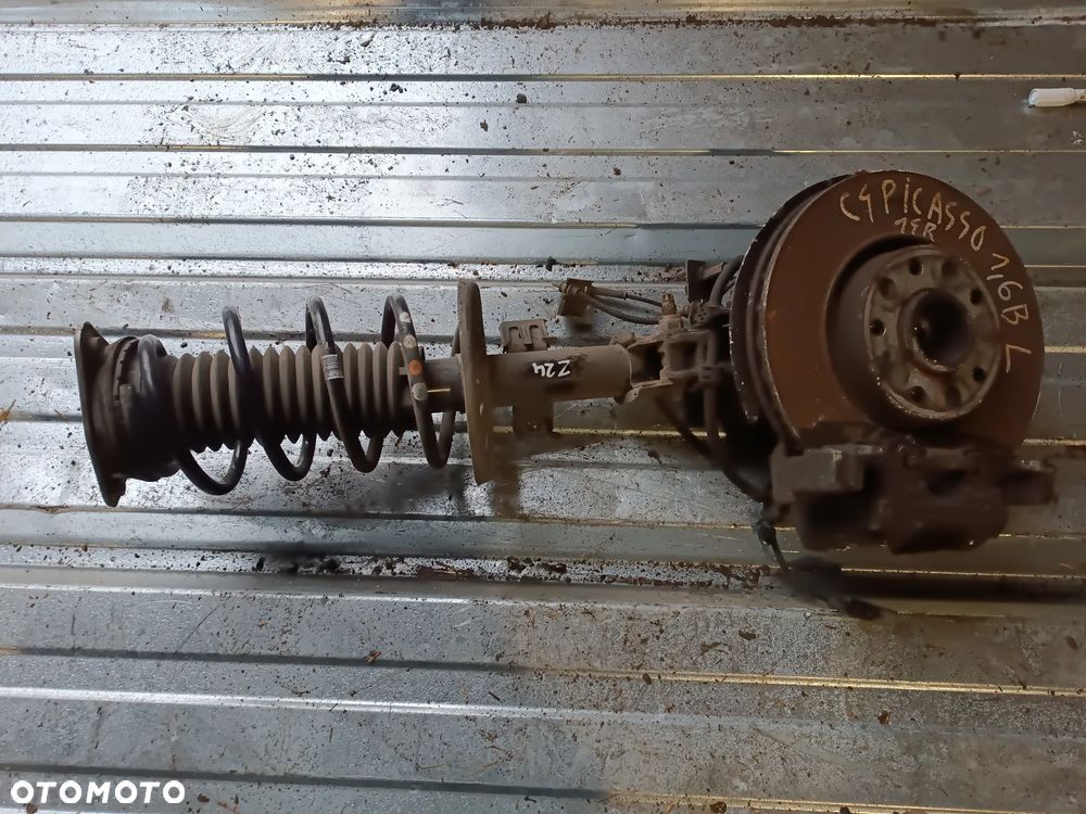 ZWROTNICA LEWA KOMPLETNA  MC PHERSON LEWY CITROEN C4 PICASSO II PEUGEOT 308 T9 - 3