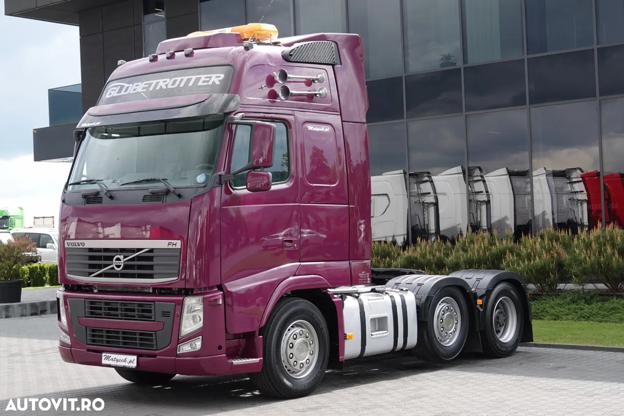 Volvo FH 540 / PUSHER / Tractor cu 3 axe / RETARDER / I-PARK COOL / AXIE LIFTING DIRECȚIE / PIELE / IMPORTAT - 2