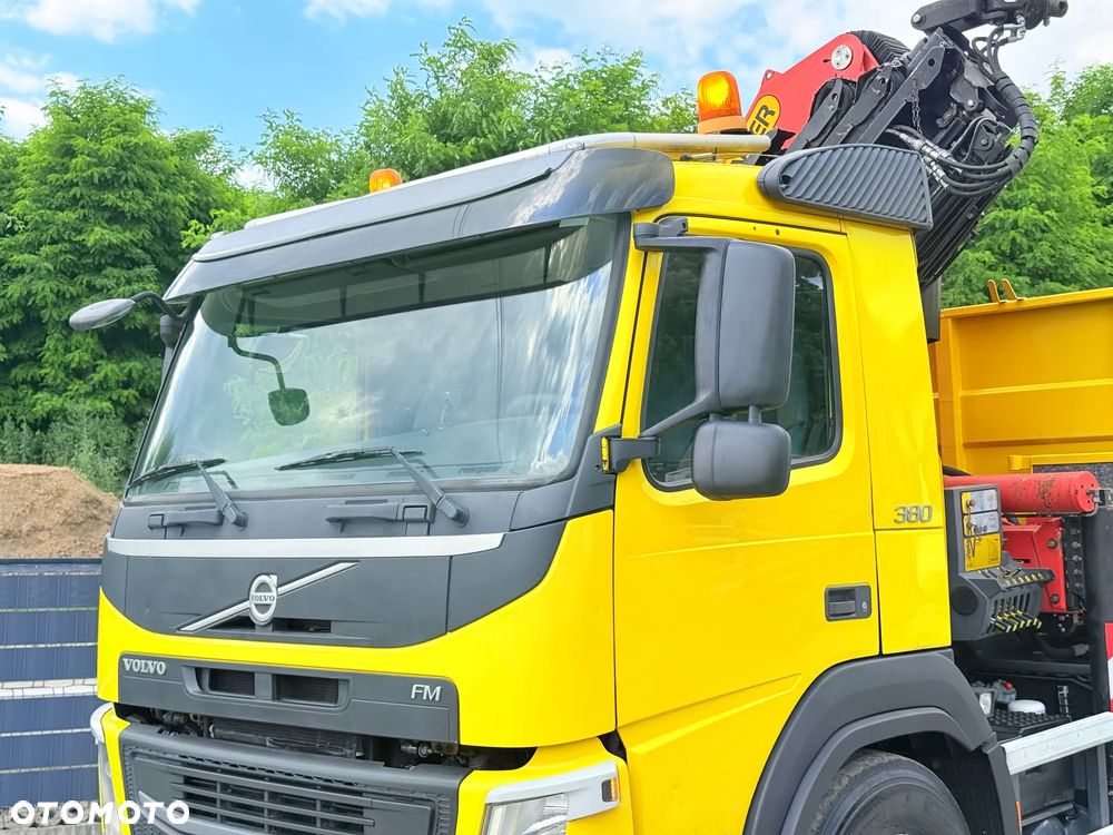 Volvo * Volvo FM 380 * Kiper Wywrotka * 8x4 * Kran Palfinger PK 27001-EH * Sprowadzony * - 6