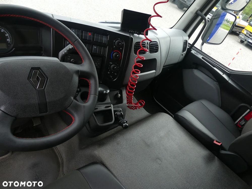 Renault D12 210  / EURO 6 / KONTENER + WINDA / ROLETA / - 28