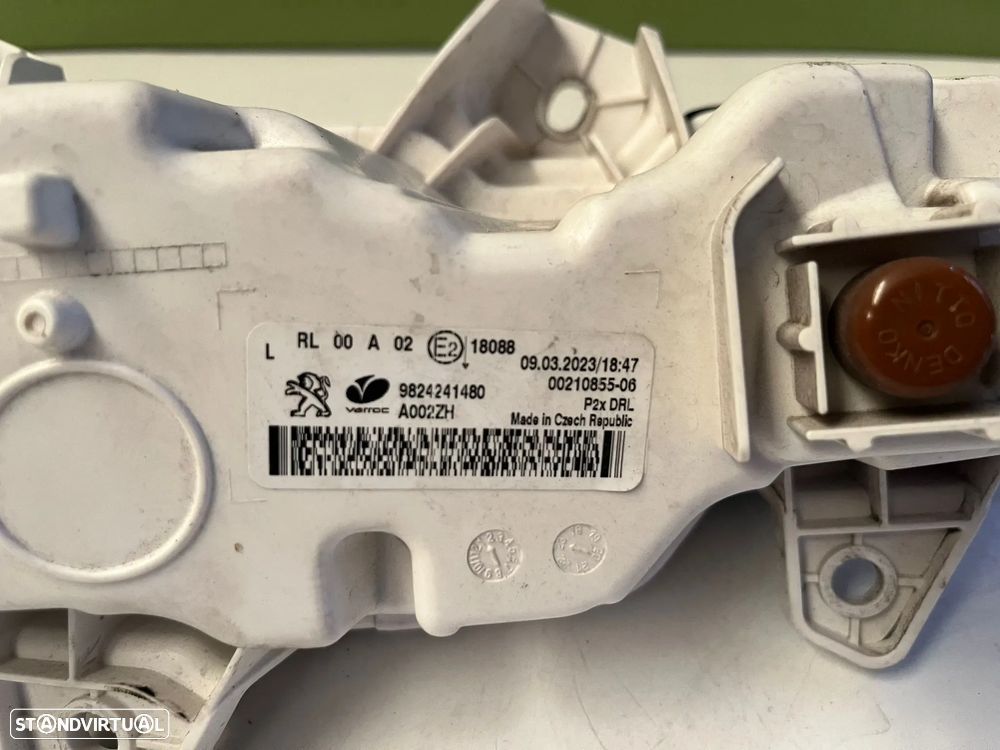 PEUGEOT 208 II FAROL LED DIURNO ESQUERDO - FF766 - 4