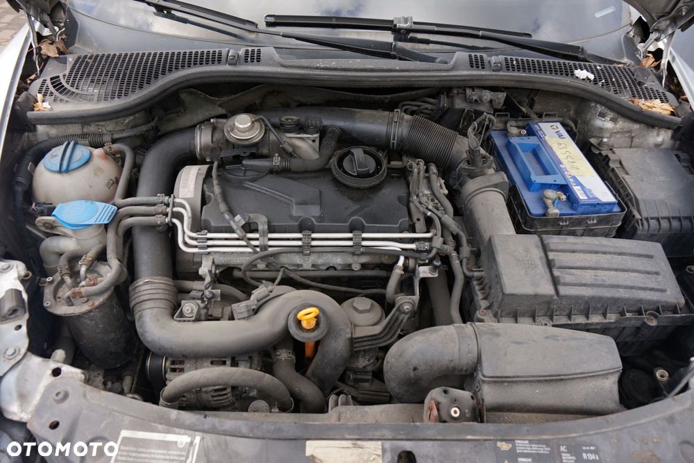 SILNIK KOMPLETNY OCTAVIA II 1Z5 LIFT 1.9 TDI 105KM BXE SKODA 2008-2013 - 1