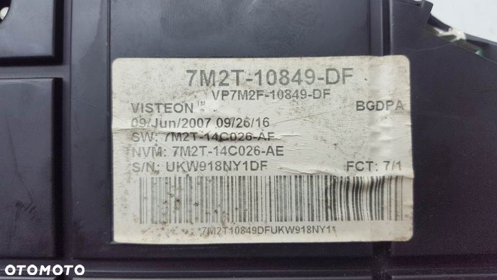 LICZNIK FORD S-MAX I 7M2T10849DF 2.0 TDCI 2006 - 5