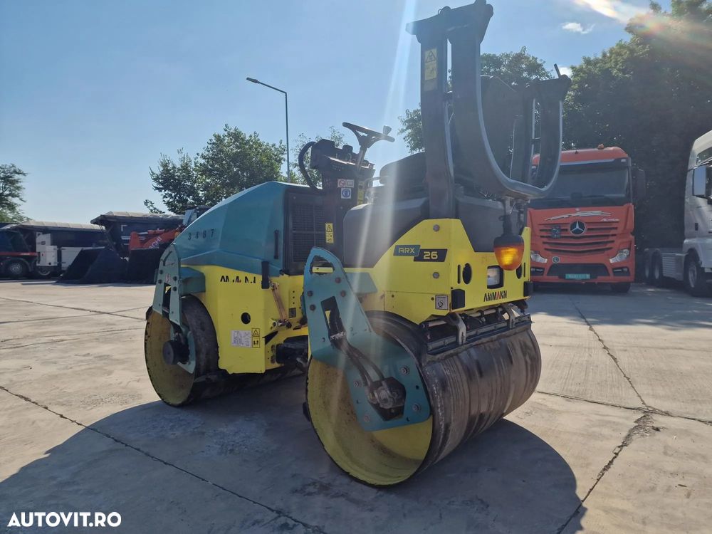 Ammann ARX 26, 934h, 2018, latime tambur 1,2m, 2,6t, sitem stropire, motor Yanmar 31CP, Lungime 2,3m, inaltime 2,1m, posiblitte leasing 3 ani, STARE FOARTE BUNA-PROMOTIE 19.900 Eur+Tva - 32