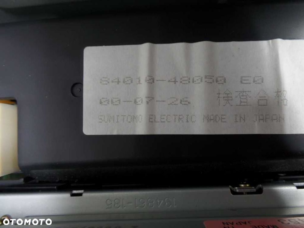 LEXUS RX 300 00-03 RADIO LCD NAWIGACJA EKRAN PANEL NAWIEWU 86120-48100 84010-48050 - 8