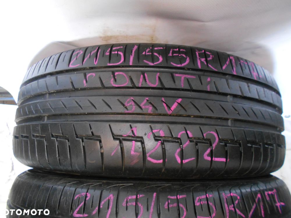 OPONY 215/55R17 CONTINENTAL PREMIUM CONTACT 6 DOT 1222 / 3521 7MM - 2