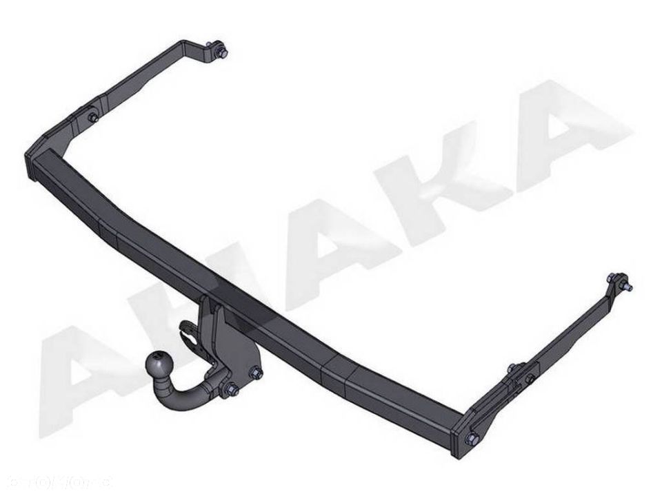 Hak Holowniczy Odkręcany Do Renault Grand Scenic Ii 2004-2009 - 2