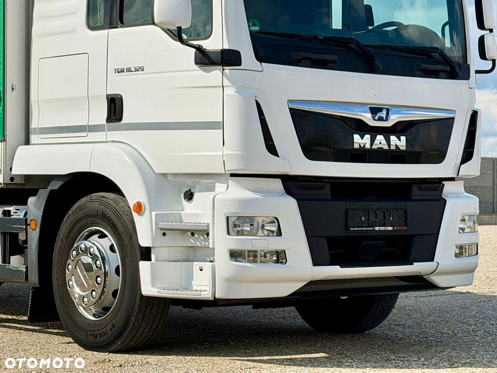MAN TGM 18.320 / FIRANKA / 18 EUROPALET / 10 085 KG ŁADOWNOŚCI / AUTOMAT / SYPIALKA / 2019 ROK - 14