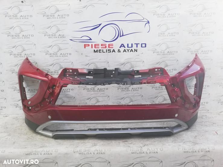 Bara fata Mitsubishi Eclipse Cross Facelift an 2021-2025 Gauri pentru 4 senzori si spalatoare faruri - 1