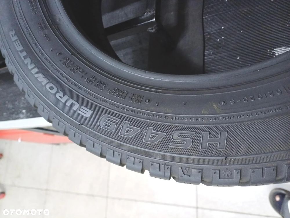 4x 185/60r15 falken opony zimowe 7mm 52420 - 5