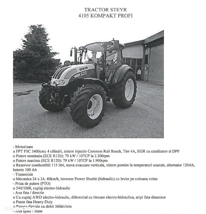Steyr Kompact 4105 - 8