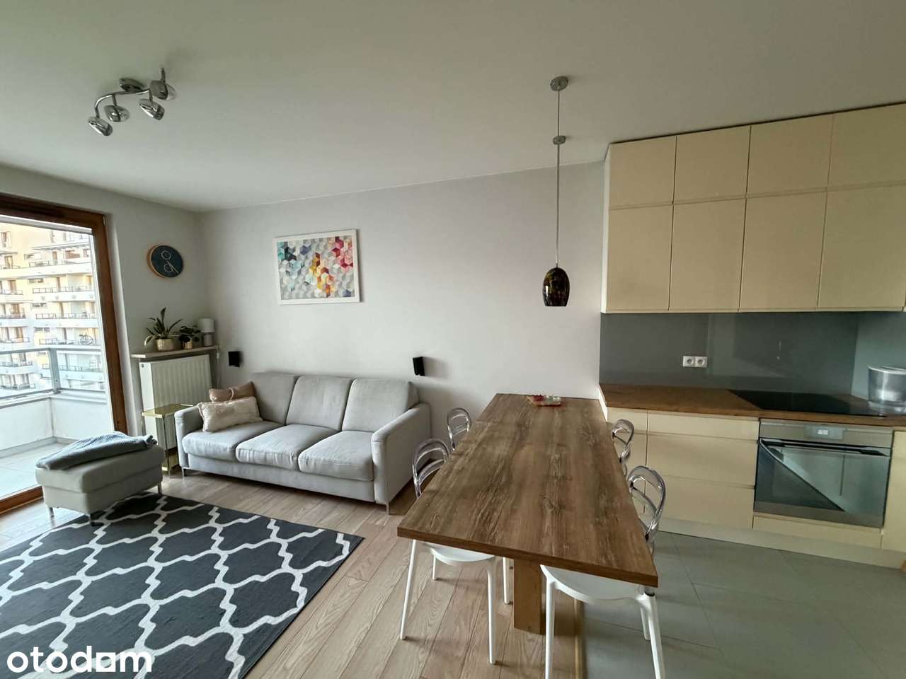 Przytulne 3-pok mieszkanie 55m2 dwa balkony Bliska Wola bezpośrednio