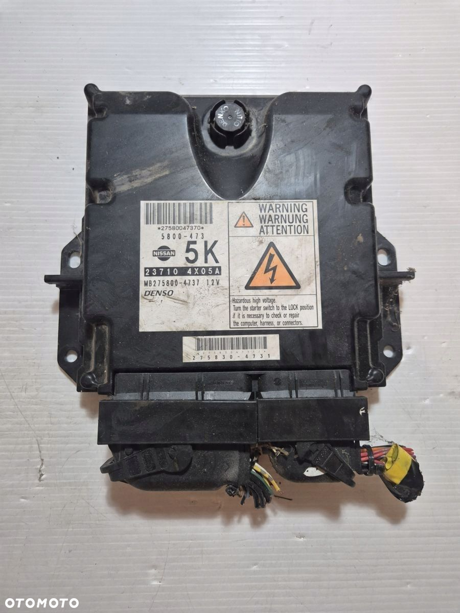 NISSAN PATHFINDER III R51 2.5 DCI KOMPUTER STEROWNIK SILNIKA ECU 237104X05A - 2