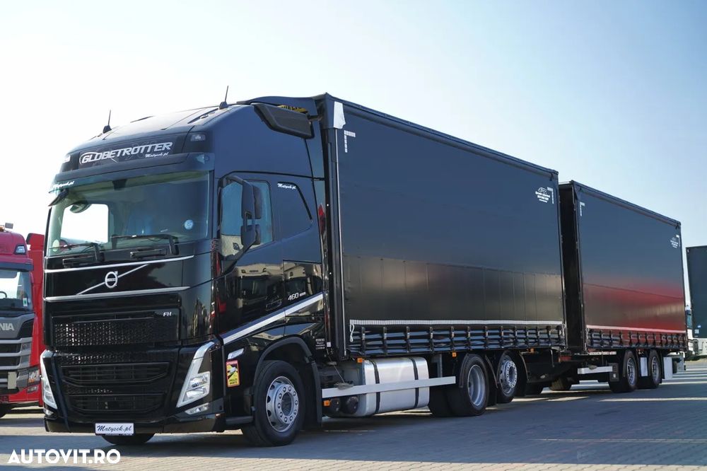 Volvo FH 460 / COMBINAT TANDEM / 120 M3 / TRANSIT / I-SAVE / I-PARK COOL / DIRECȚIE CU RIDICARE PUNCT DE VÂNZARE / WIELTON - 1