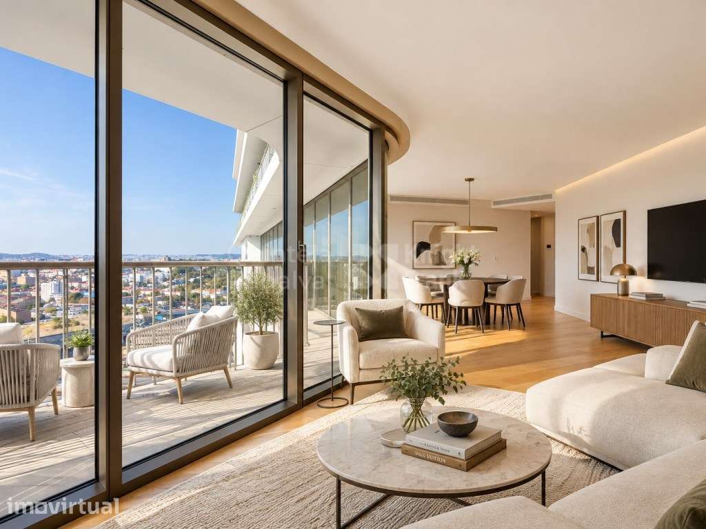 Apartamento T2 para arrendamento sem móveis em Campolide - Grande imagem: 3/27