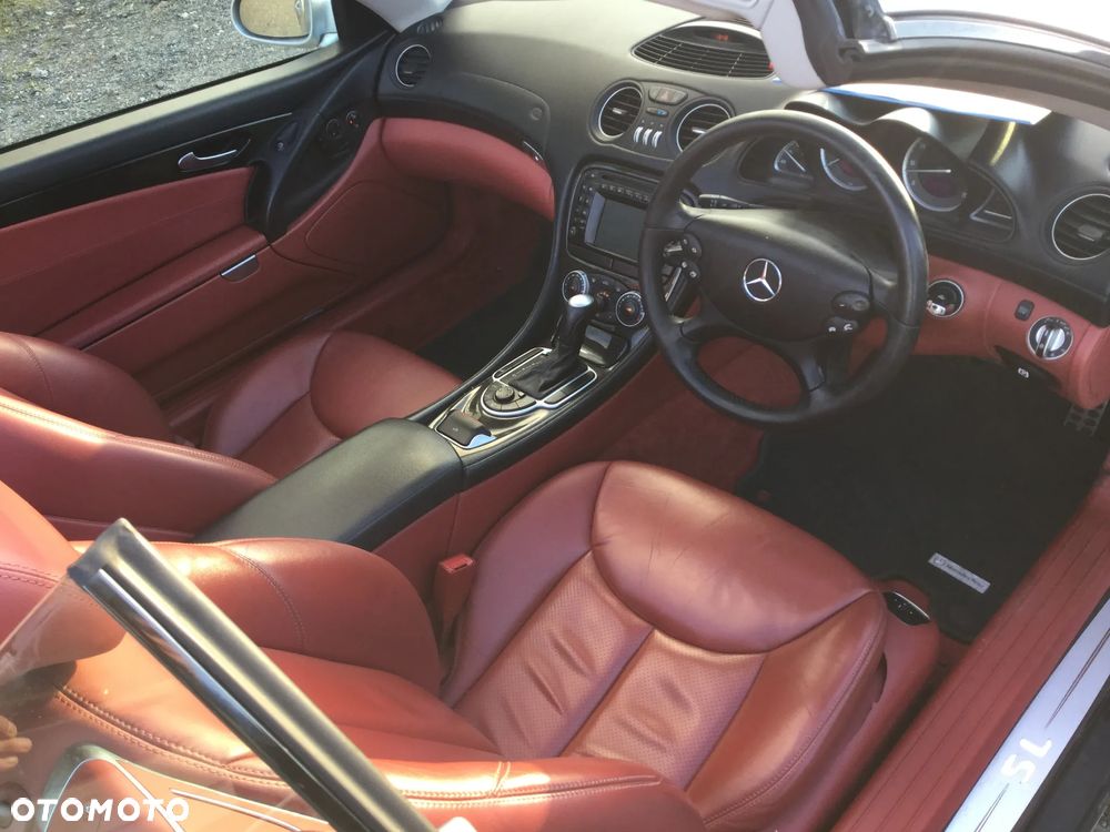 Maska Zderzak Reflektory Błotniki Wzmocnienie Belka Pas Przedni Lampy Mercedes SL500 SL350 R230 - 11