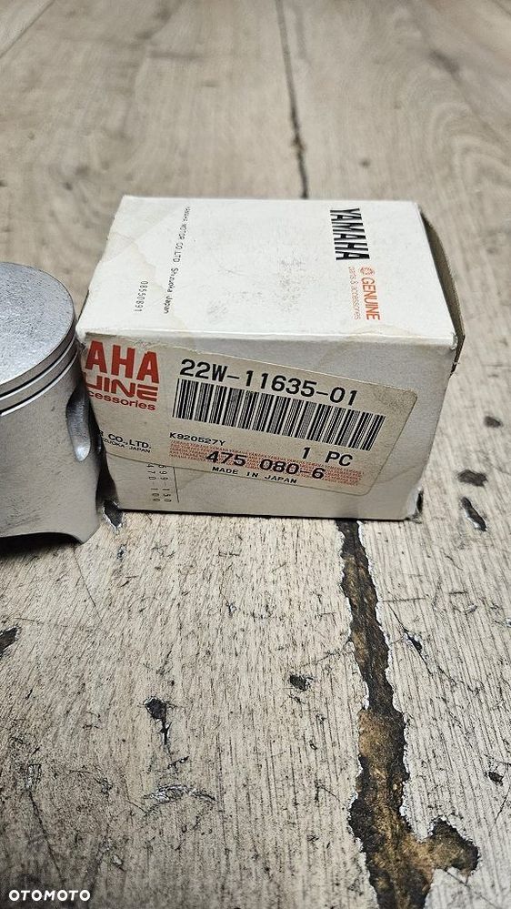 Oryginalny Tłok Yamaha YZ80 (1982-1983) +0.25mm   22W-11635-01 - 2