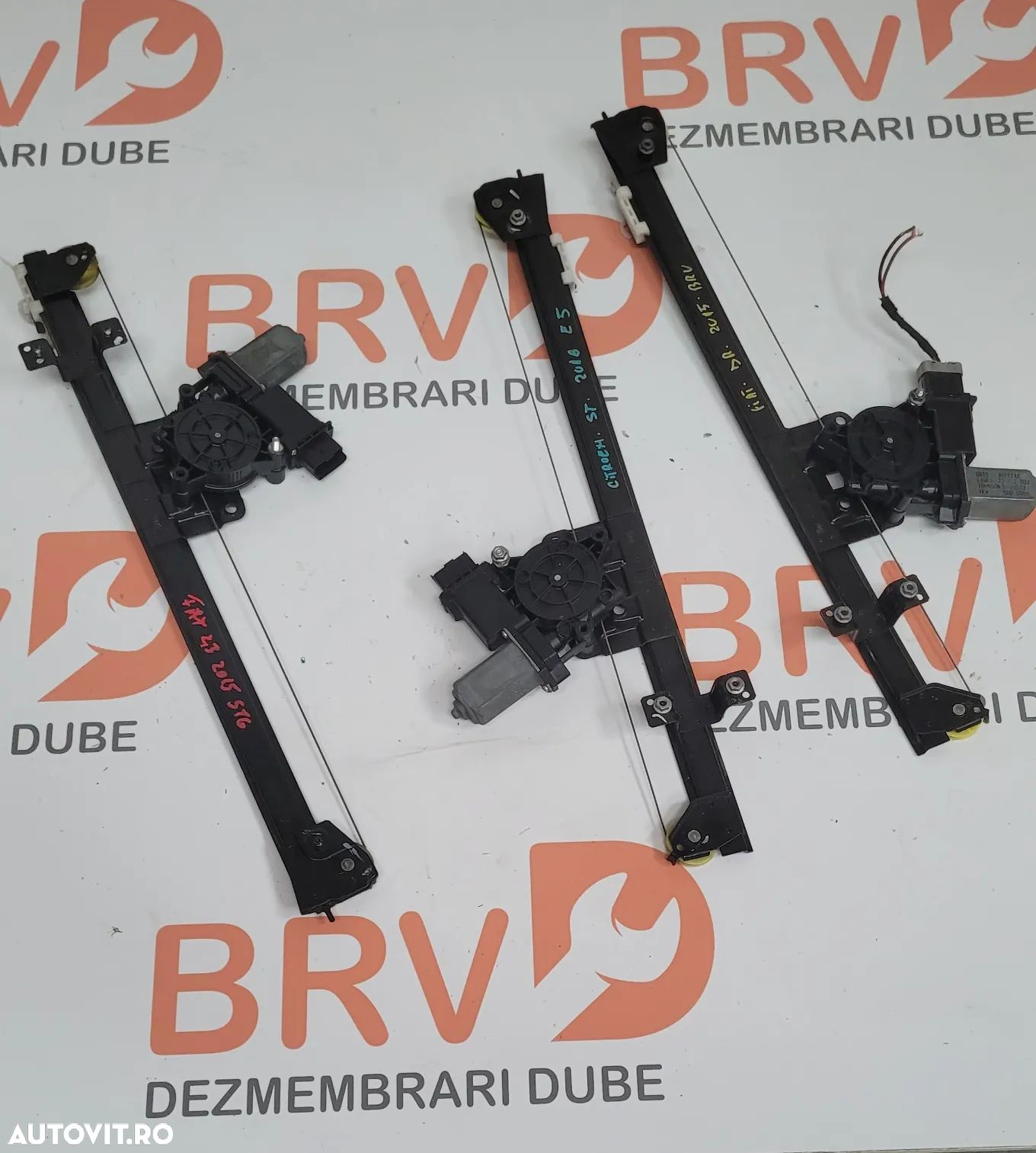 Macara geam st / dr pentru Peugeot Boxer / Citroen Jumper / Fiat Ducato Euro 5 2011-2016 an fabricatie - 1