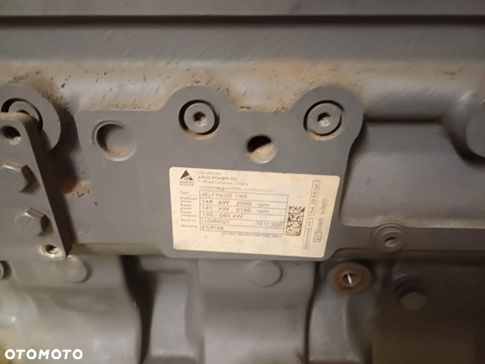 Silnik valtra N134,n154,n 174, 49LFTN D5 1468,ECPI56,AGCO POWERINC, 433086422,GŁOWICA,wał,koła rozrządu - 2
