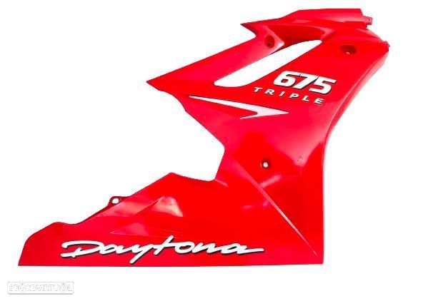 carenagem lateral direita usado triumph daytona 675 - 1