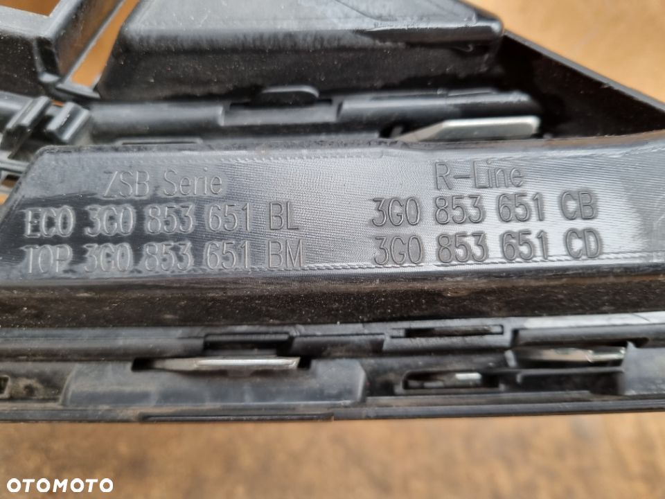 VW PASSAT B8 LIFT GRILL ATRAPA CHŁODNICY 3G0853651 - 4