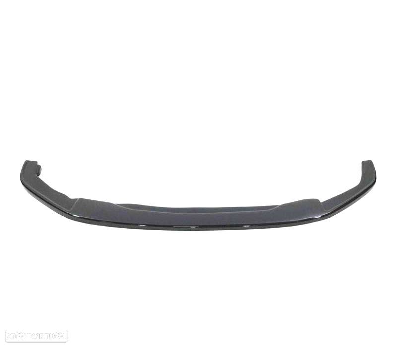 SPOILER LIP FRONTAL BMW F22 F23 14-15 LOOK M PRETO BRILHANTE - 1