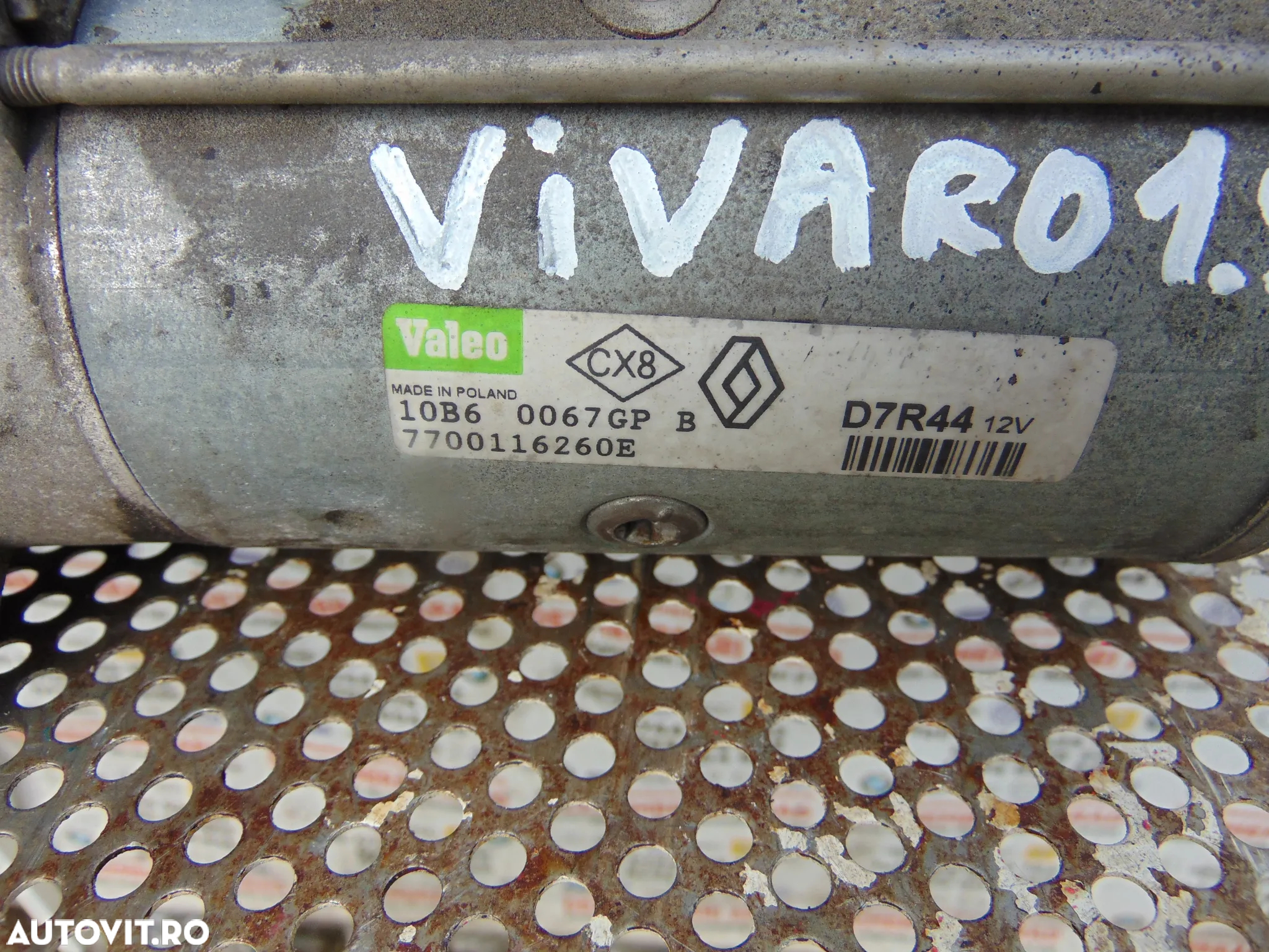 Electromotor Opel Vivaro 1.9 Renault Trafic nissan primastar 1.9 - 3