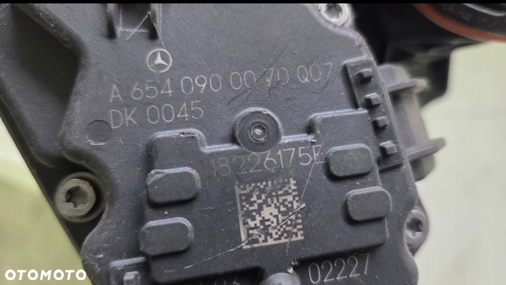 Zawór EGR przepustnica Mercedes A6540900070 Q07 - 4