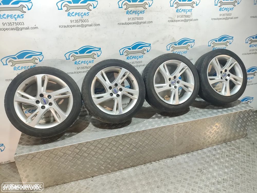 Jantes 17" Volvo - V50 - ORIGINAIS - 7J | ET52 | 5x108 - 17 Polegadas | 31302877 | Jante | 5 x 108 | 205 50 17 | Pneus - 9