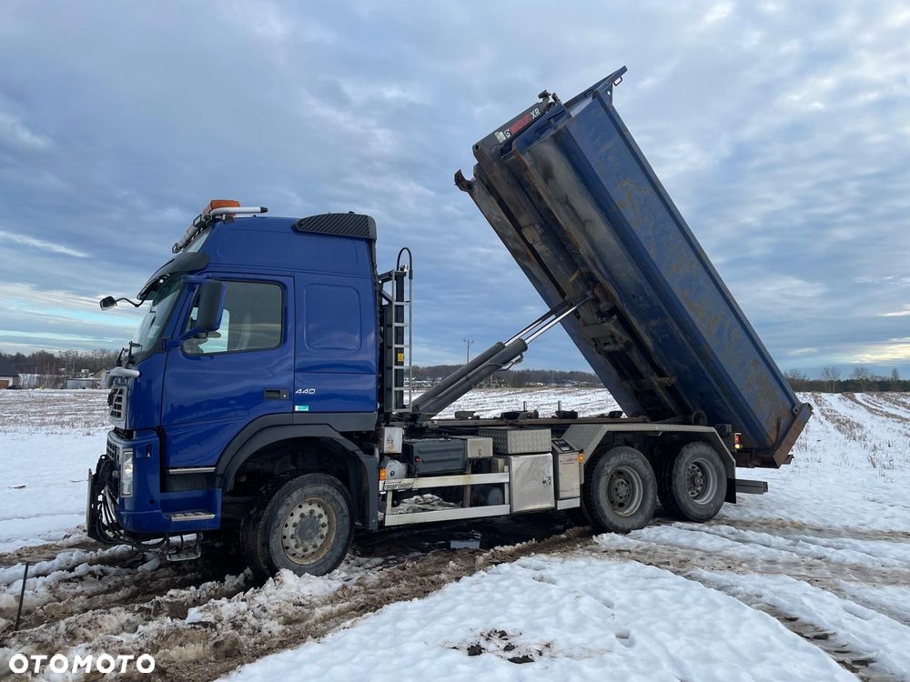 Volvo FM440 wywrotka hakowiec 4x4 6x6 6x4 - 8