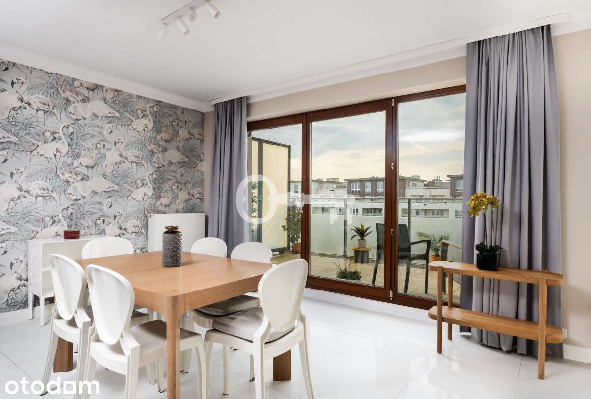 Dwustronny apartament | Duży taras