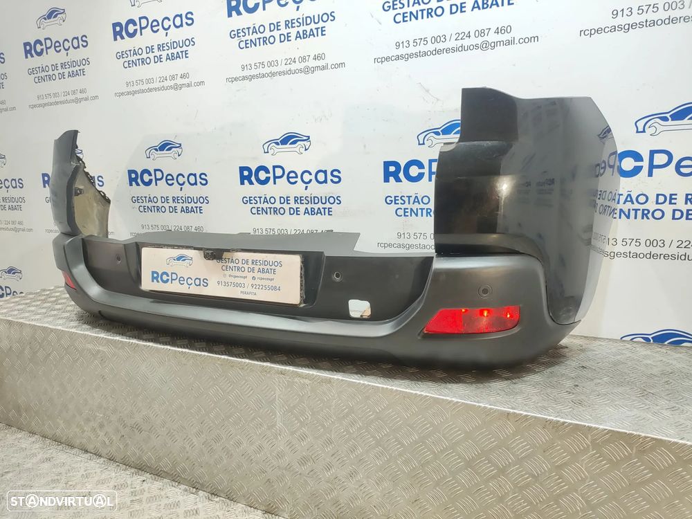 Parachoques trás traseiro original Peugeot 3008 Mk1 T84 de 2008 a 2017 com câmara traseira - 3