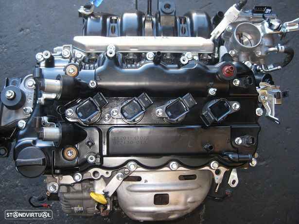 Motor Toyota 1.3 16v VVTI Yaris 1nr 2011/2016 - 1