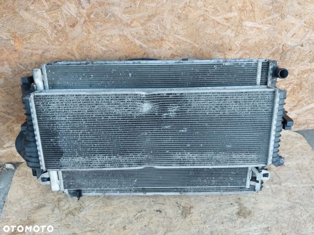 chłodnica wody klimy intercooler wentylator vw multivan transporter t6 2017r 2.0 tdi dsg 7e0121207 - 1