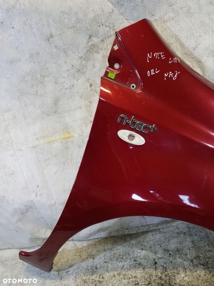 błotnik przód prawy nissan note i e11 lift kod naj - 5