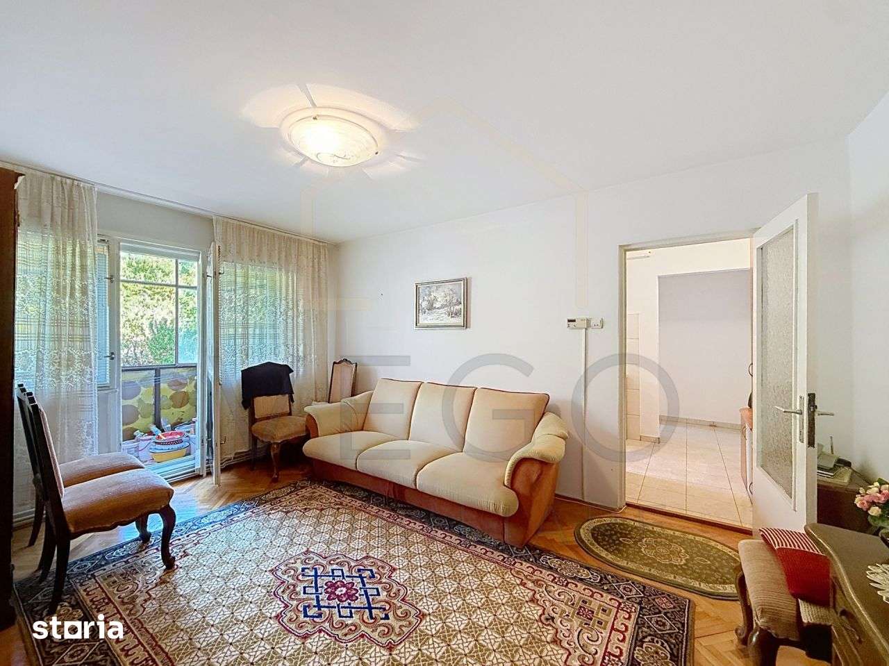 Apartament 3 camere, loc parcare, etaj intermediar, Grigorescu-Donath — fotografia 1